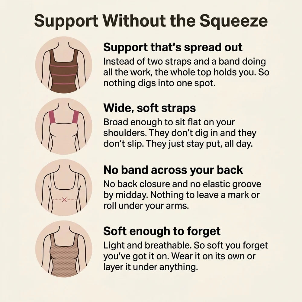 Branelly Build In Comfort Bra Tanktop